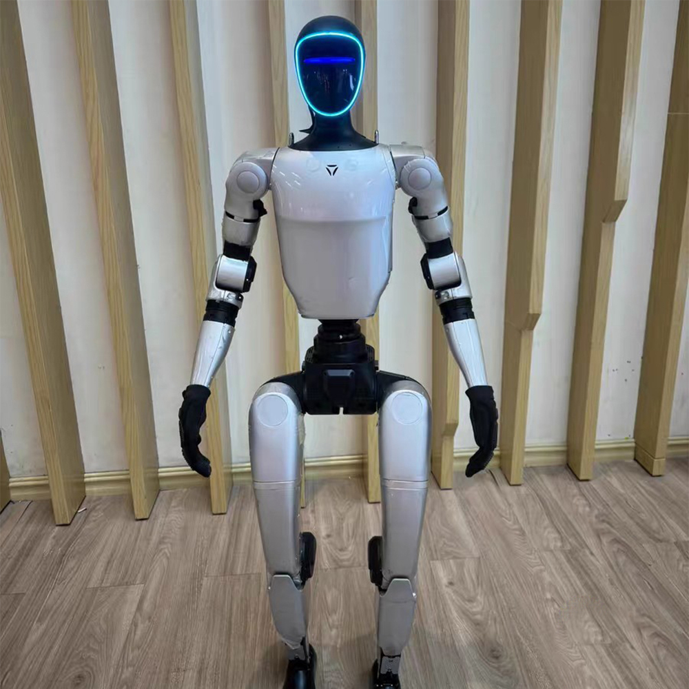 Used Unitree G1 EDU humanoid robot standing.
